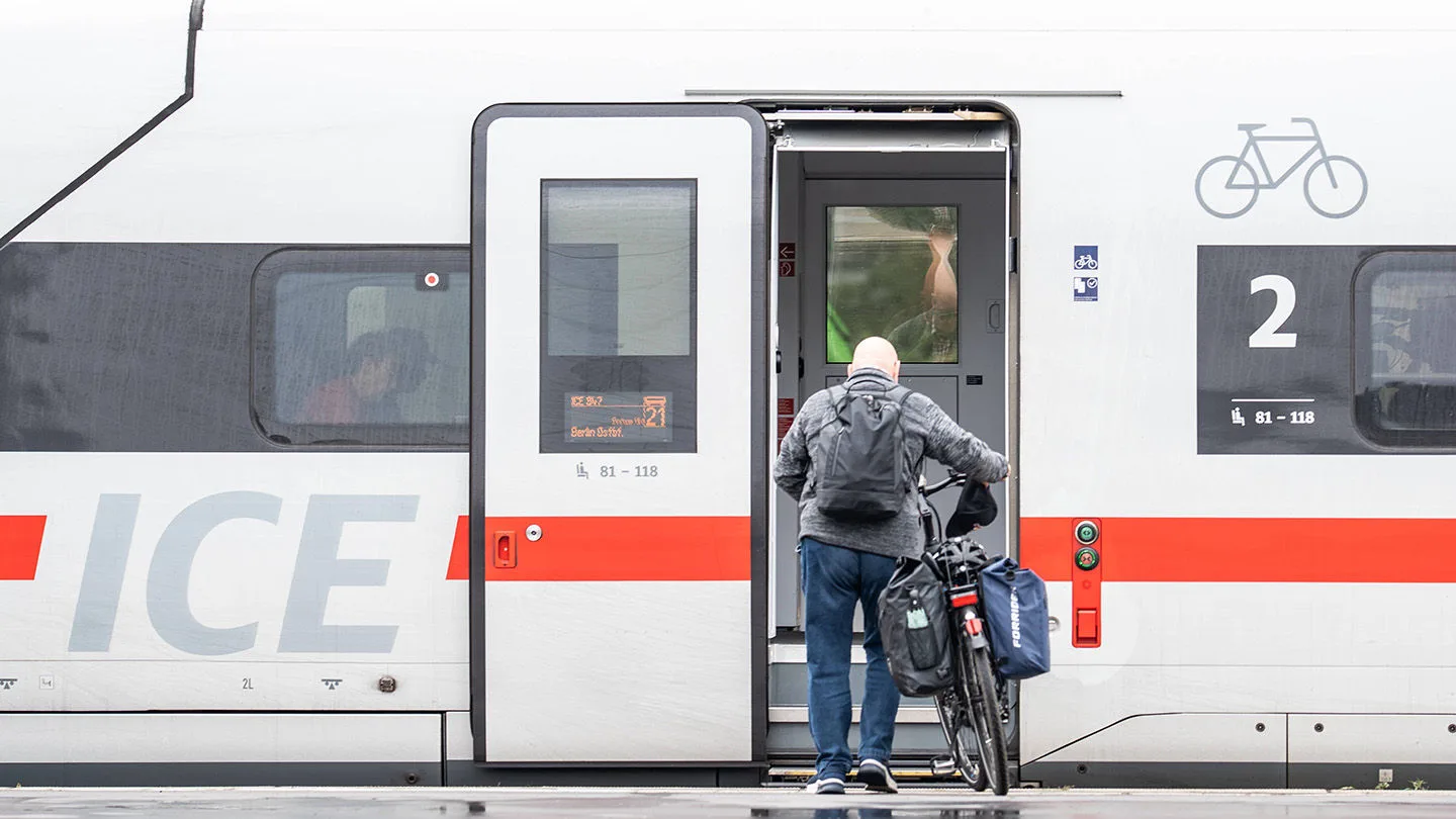 Fahrraddtransport per Zug