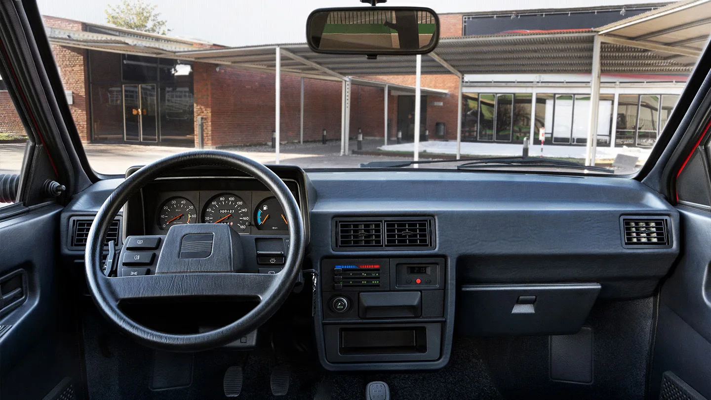 Seat Ibiza cockpit vor 40 Jahren