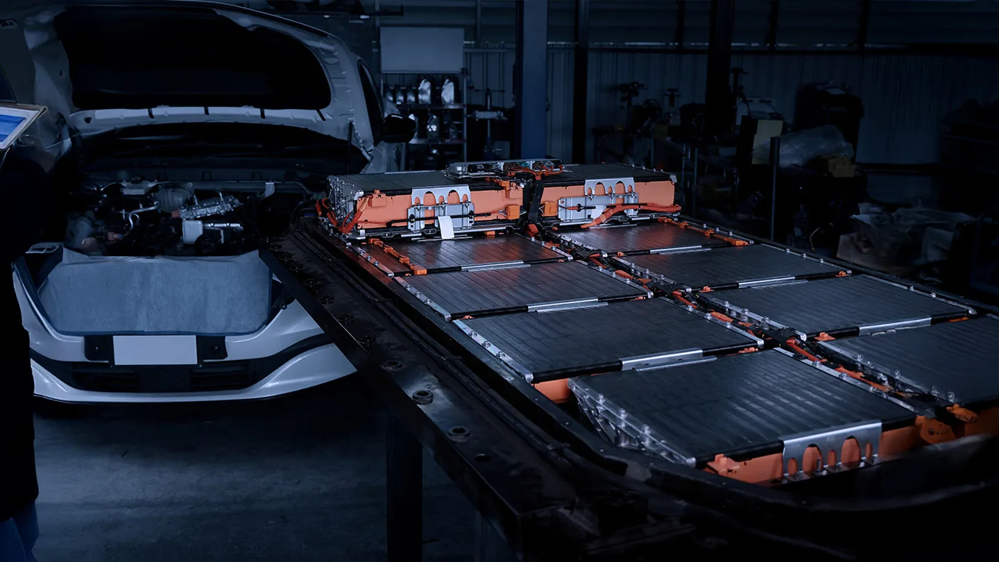 E-Auto Batterie