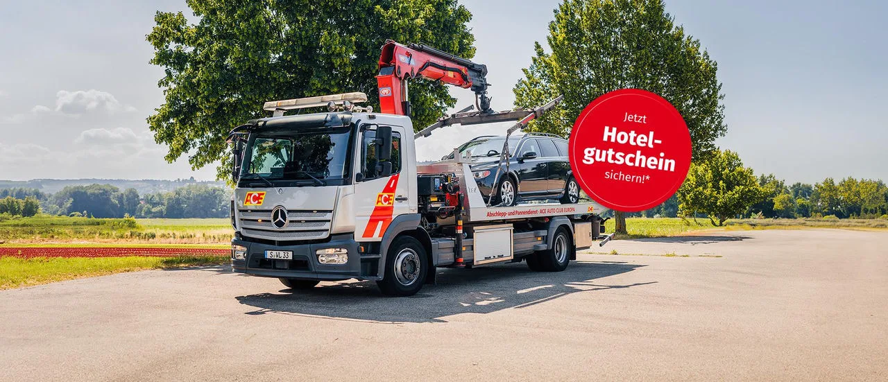 ACE Abschlepper im Frühling