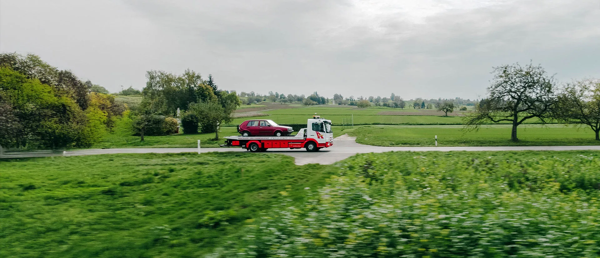 Abschleppauto von Melanie Boschtek