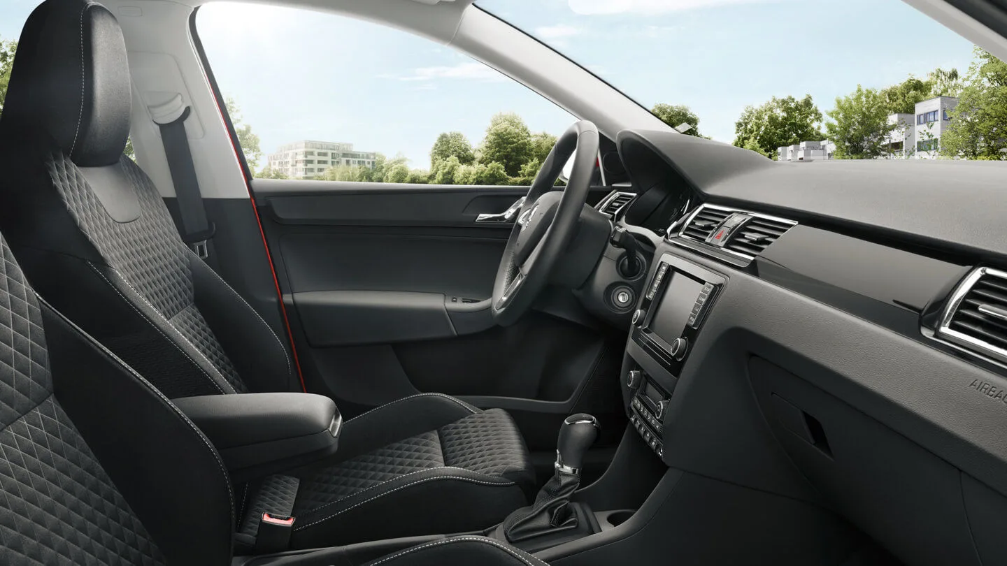 Fahrersitz des Skoda Rapid Spaceback