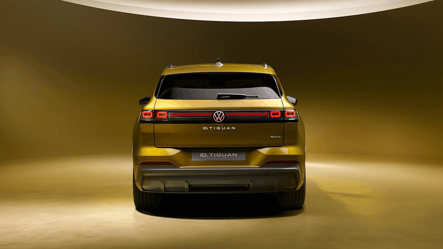 Das Heck des VW ID. Tiguan