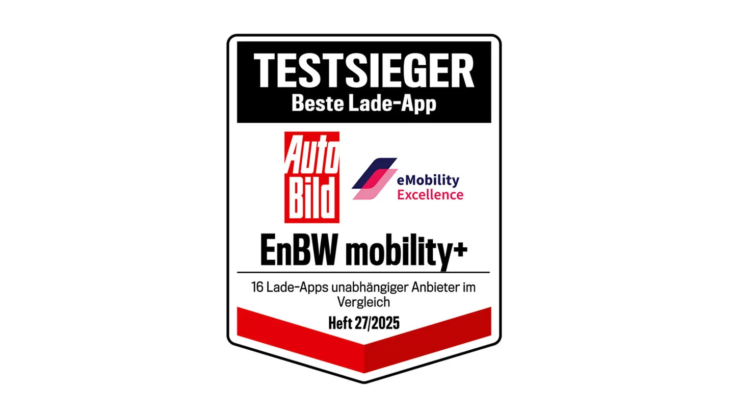 EnBW mobility+ beste Lade-App
