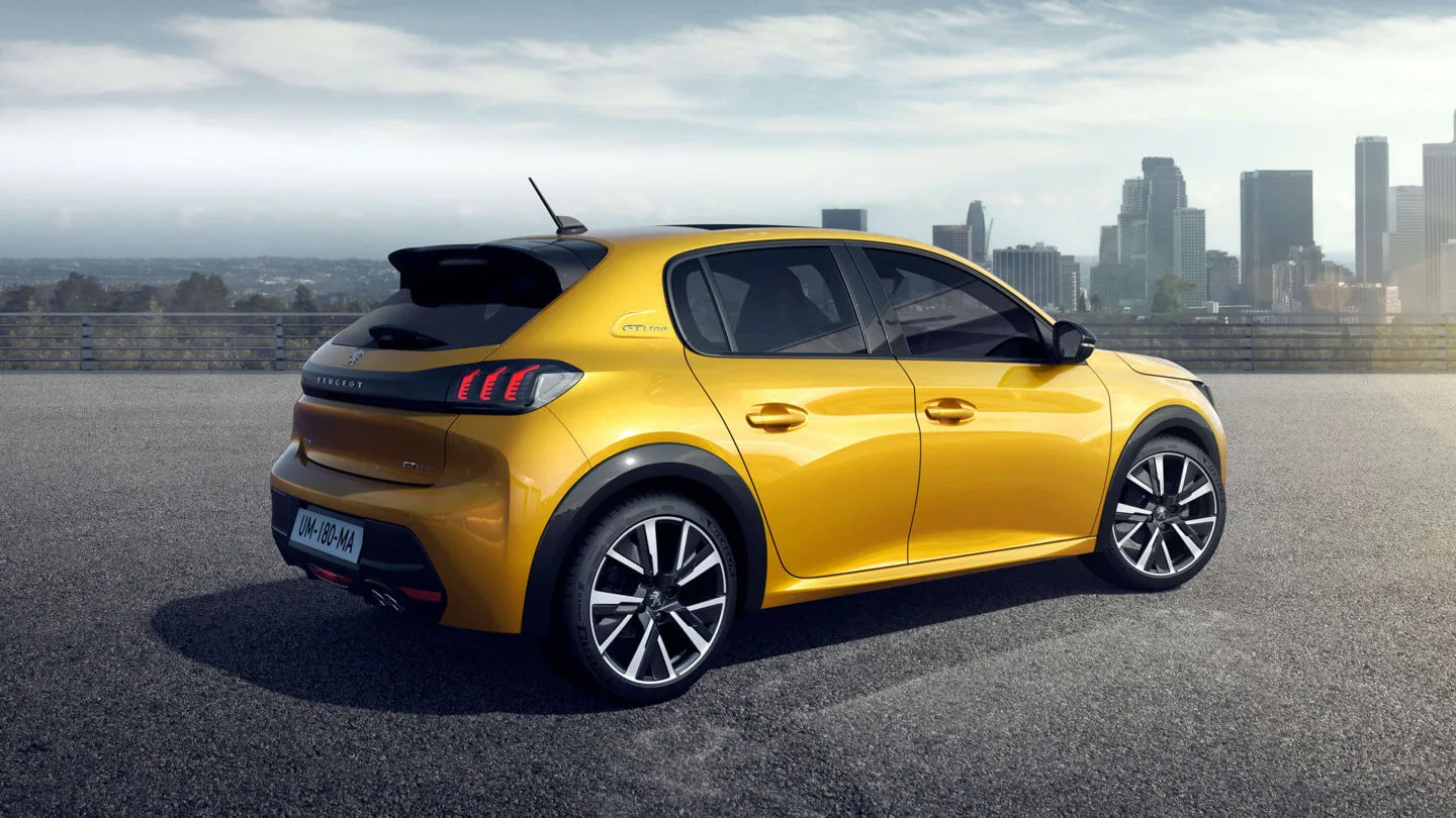 Peugeot 208 Seitenansicht