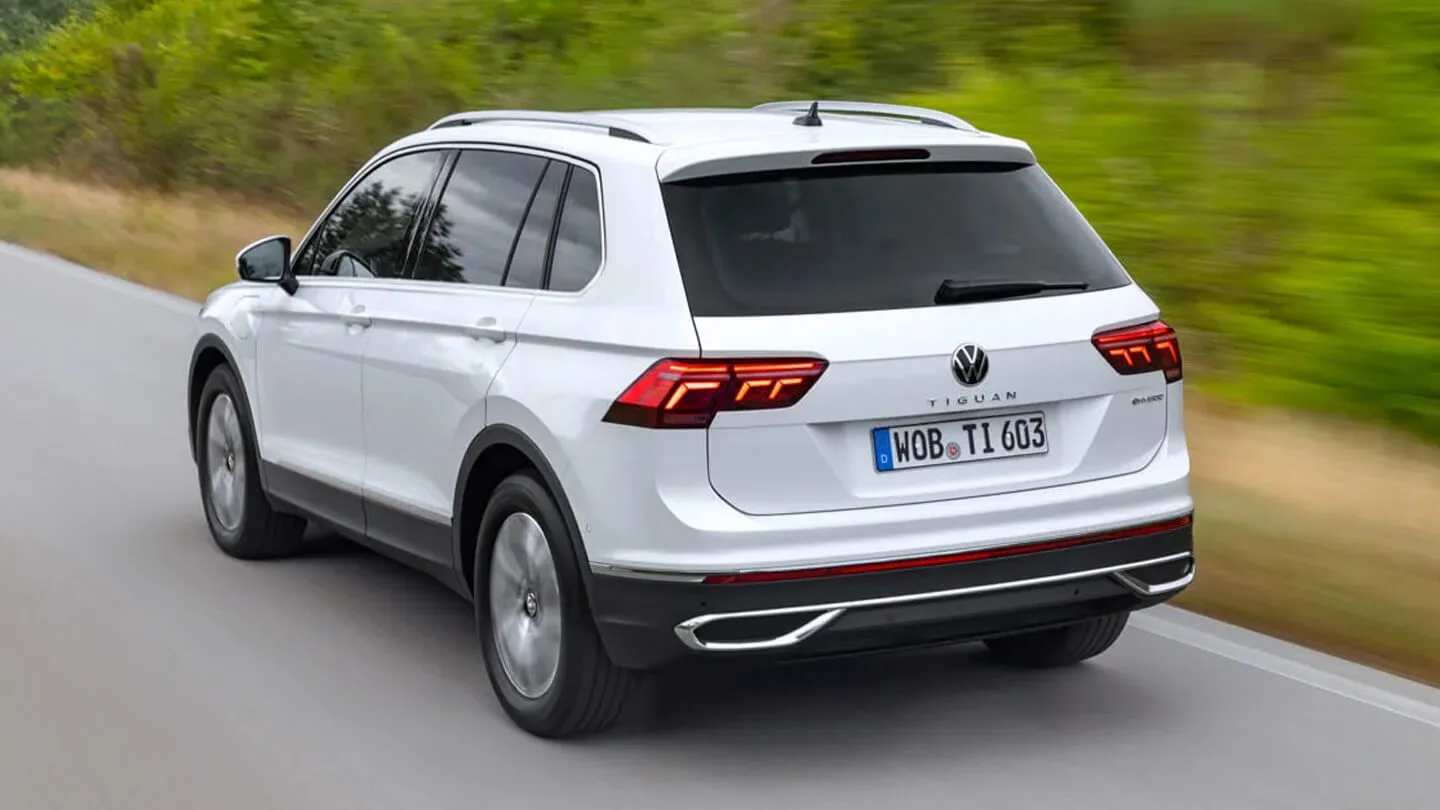 VW Tiguan eHybrid Heckansicht