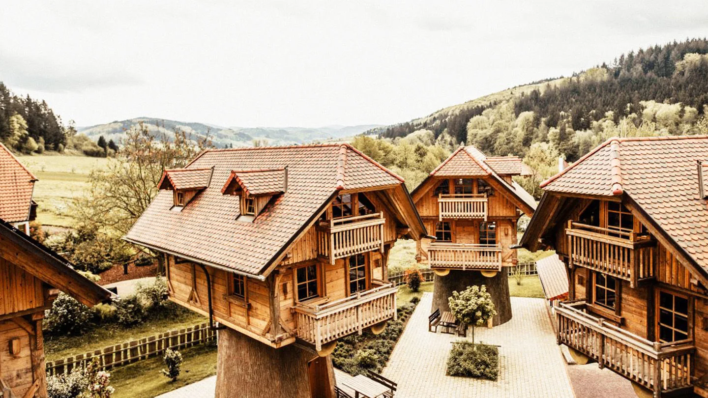 Mehrere Hütten