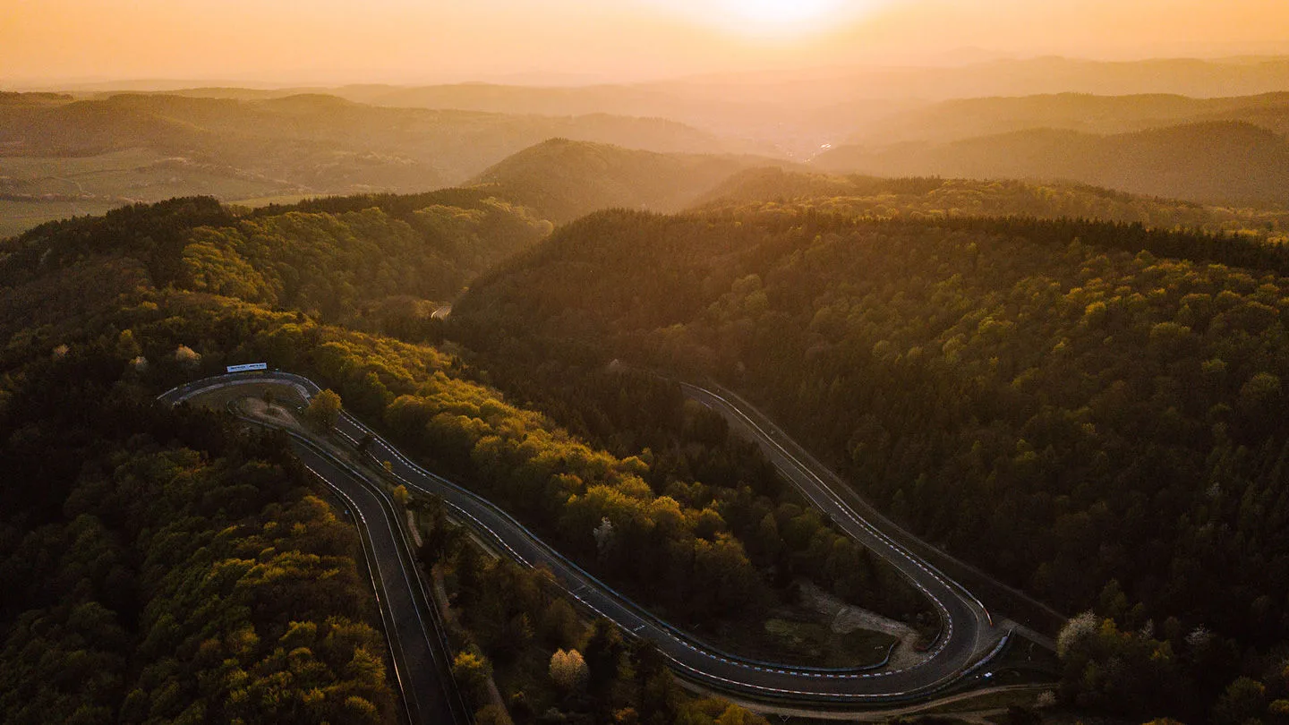 Abendstimmung über dem Nürburgring