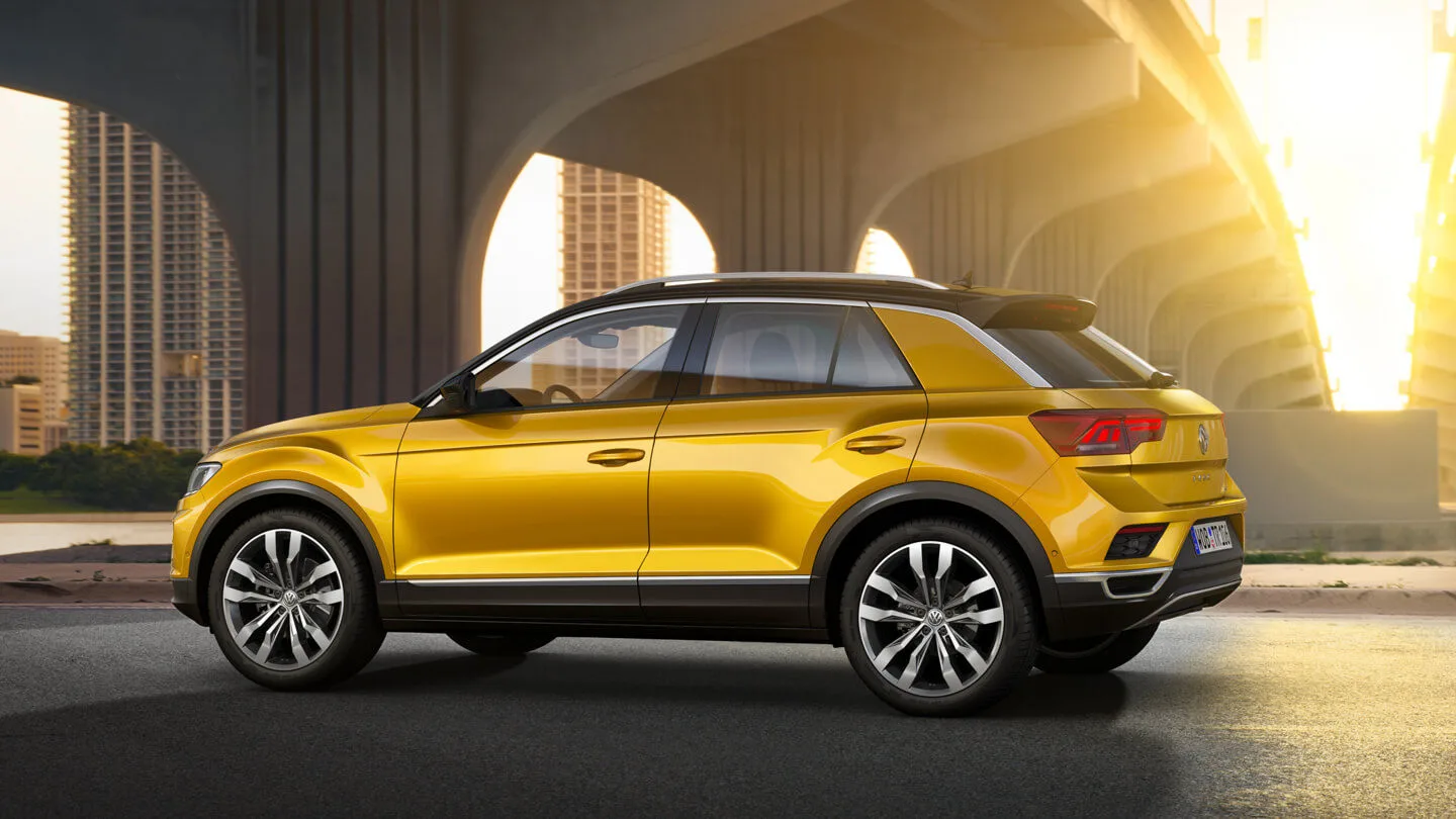 VW T-Roc Seitenansicht