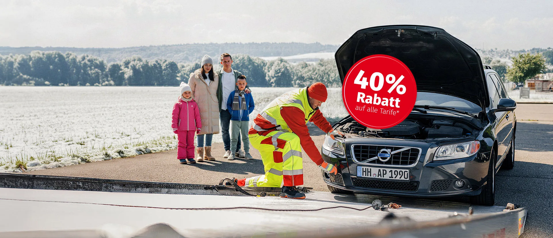 ACE Abschlepper im Frühling