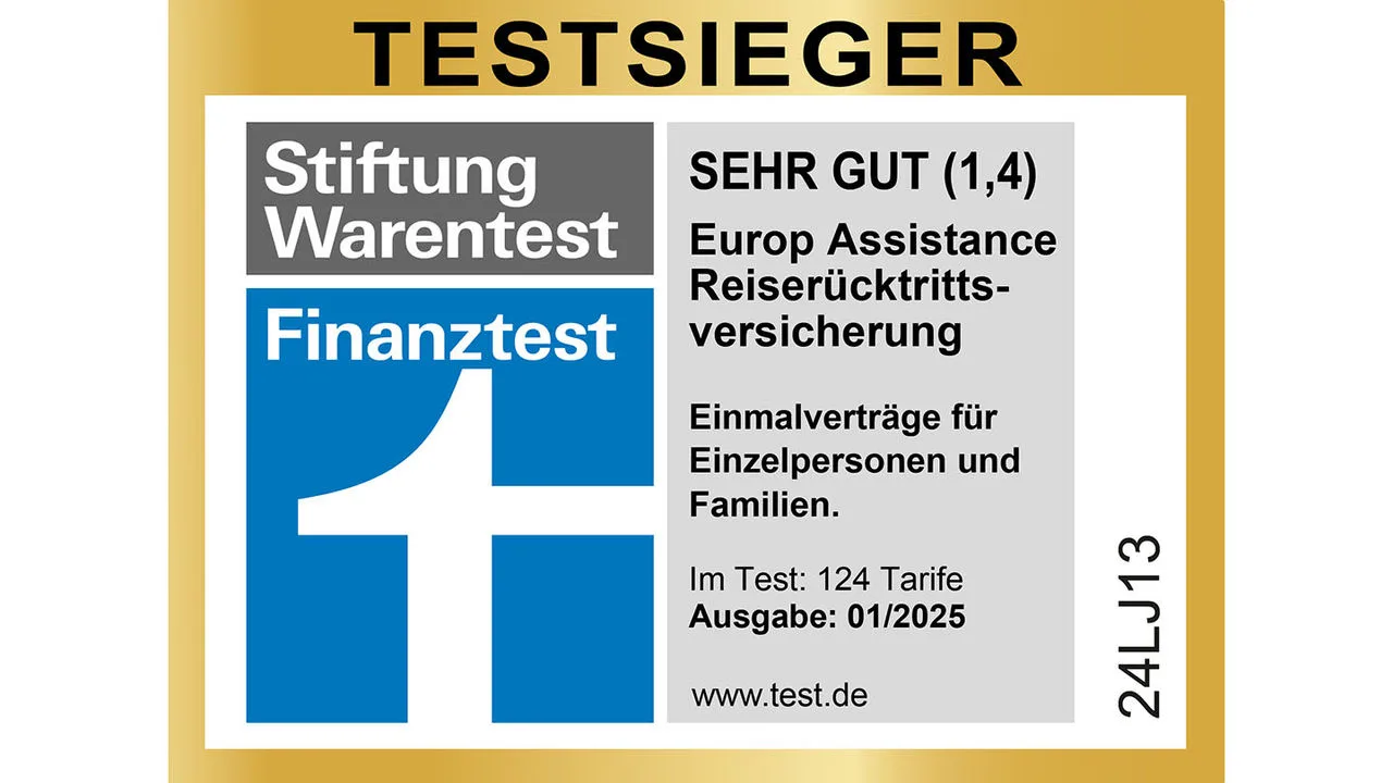 Europ Assistance Siegel Jahresschutz