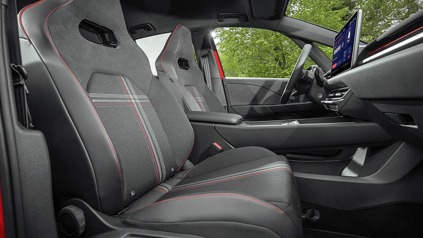 Blick in den Innenraum des VW ID3 GTI