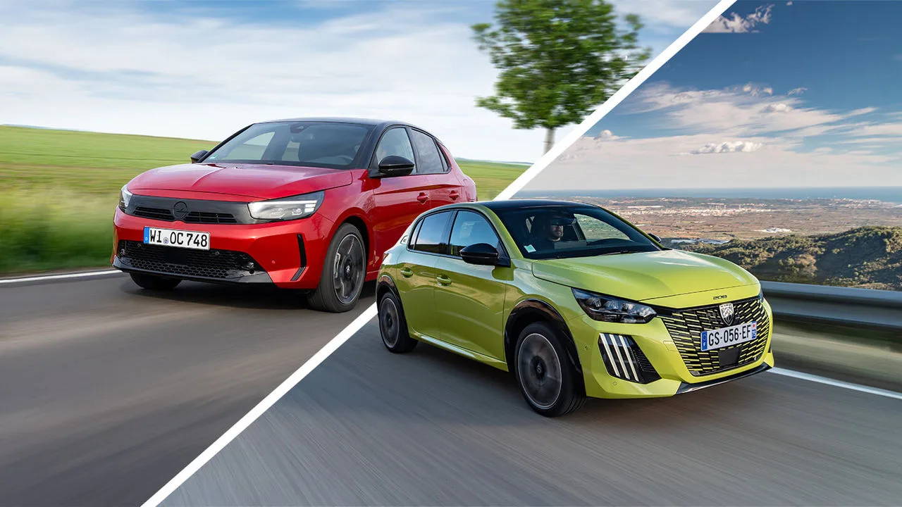 Opel Corsa und Peugeot 208