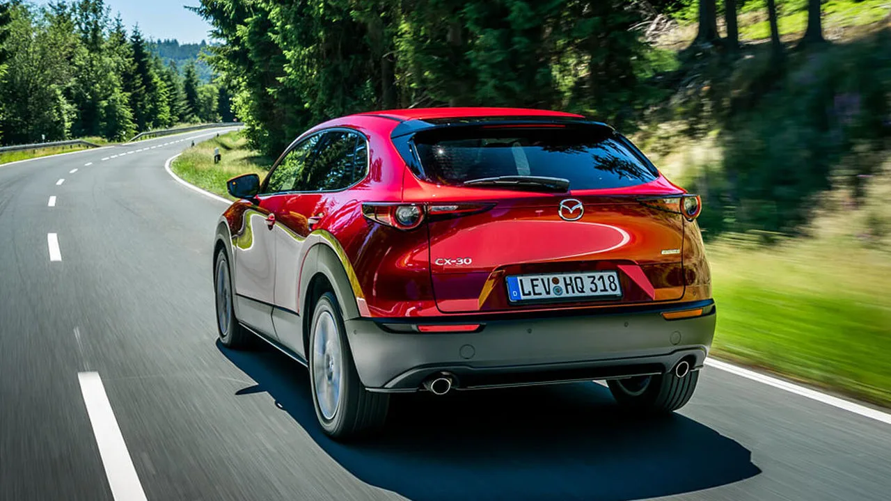 Mazda CX 30 Heckansicht