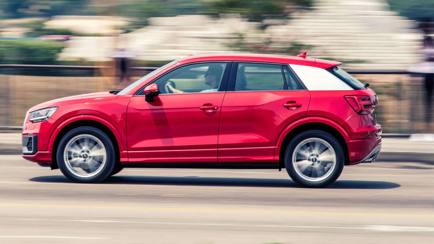 Audi Q2 Seitenansicht