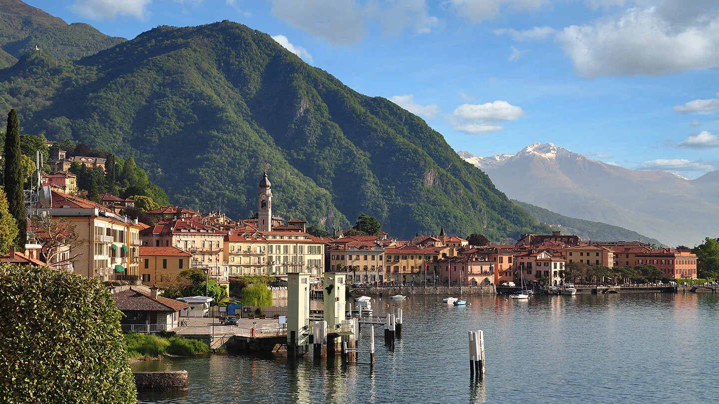 Bild einer Stadt in der Lombardei 