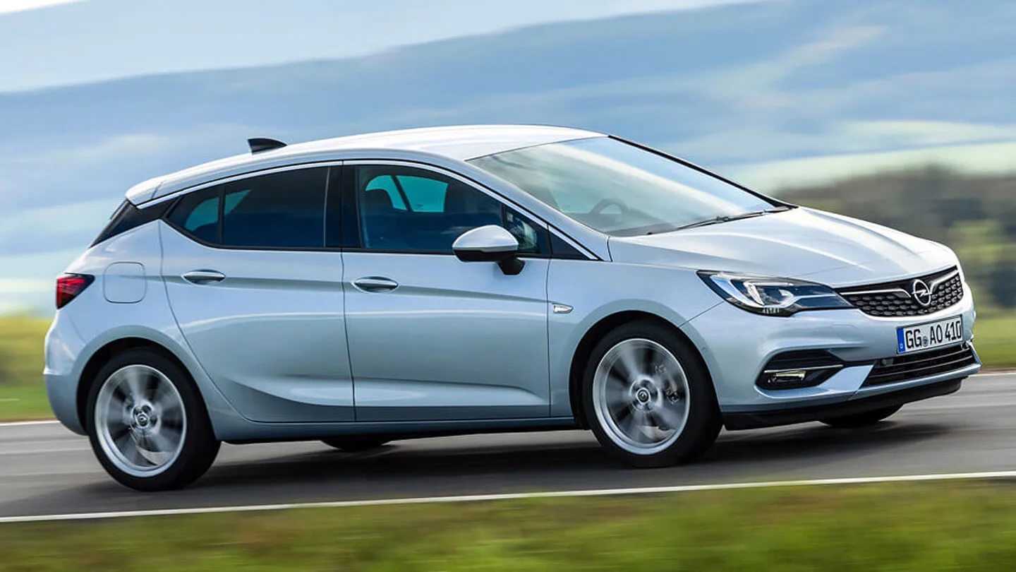 Opel Astra Seitenansicht