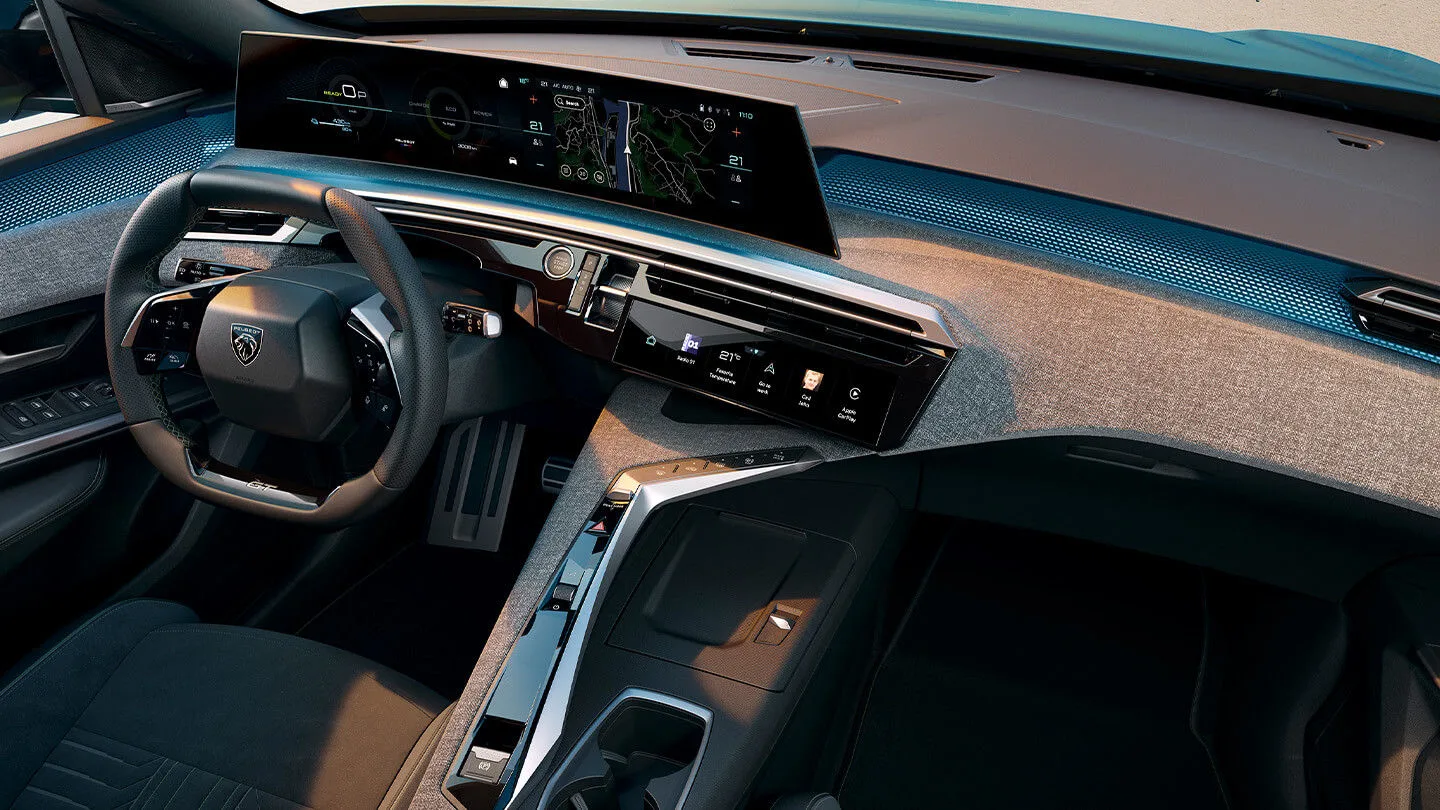 Innenraum des Peugeot E-3008