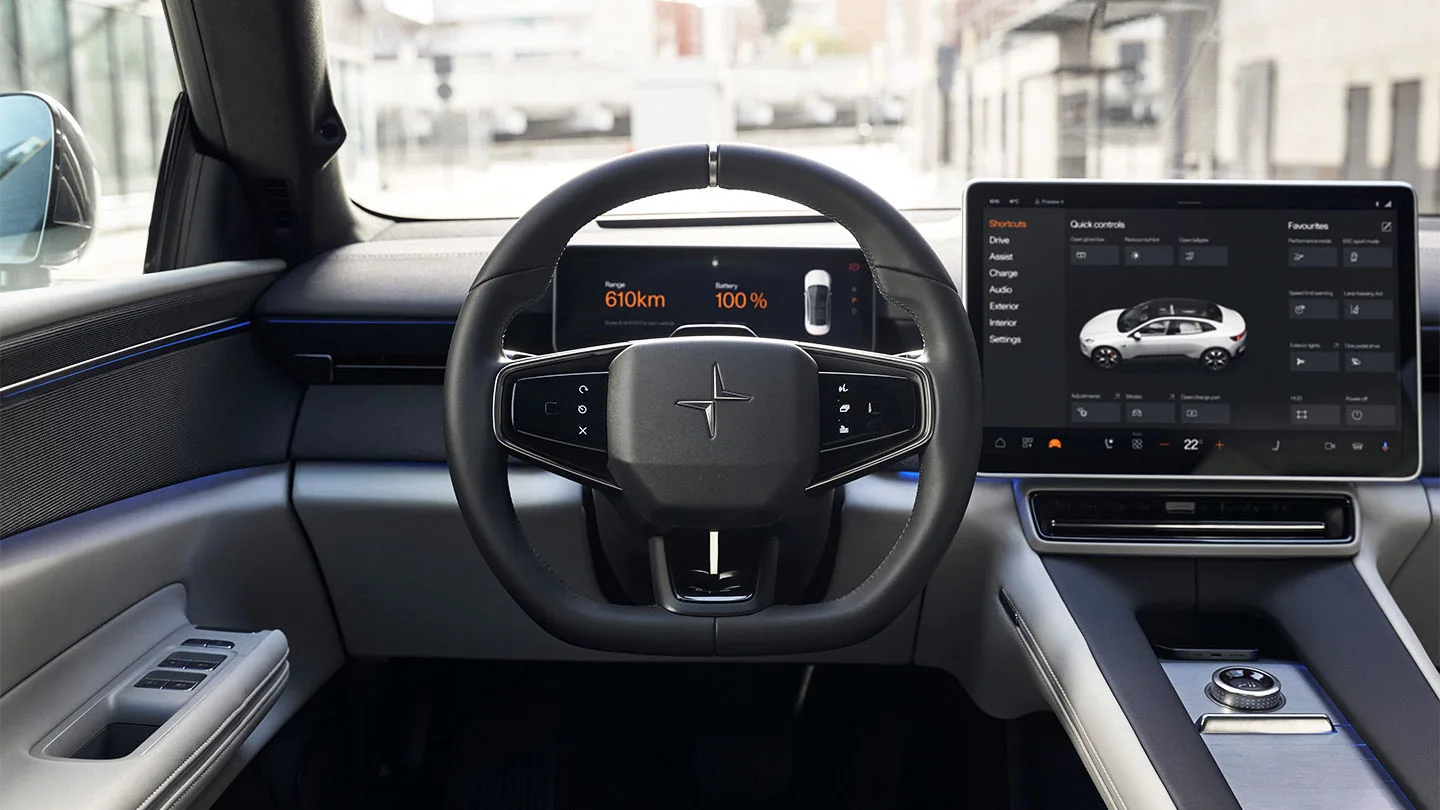 Polestar 4 Cockpit