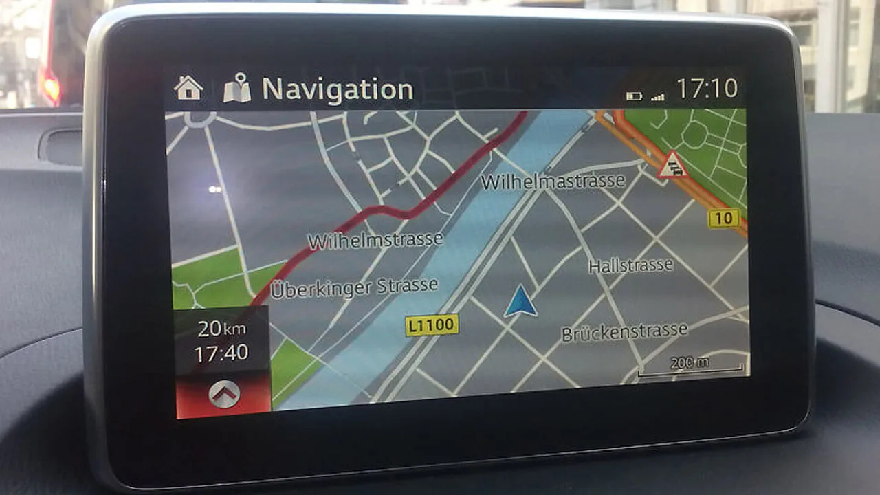 Navigationsgerät des Mazda3