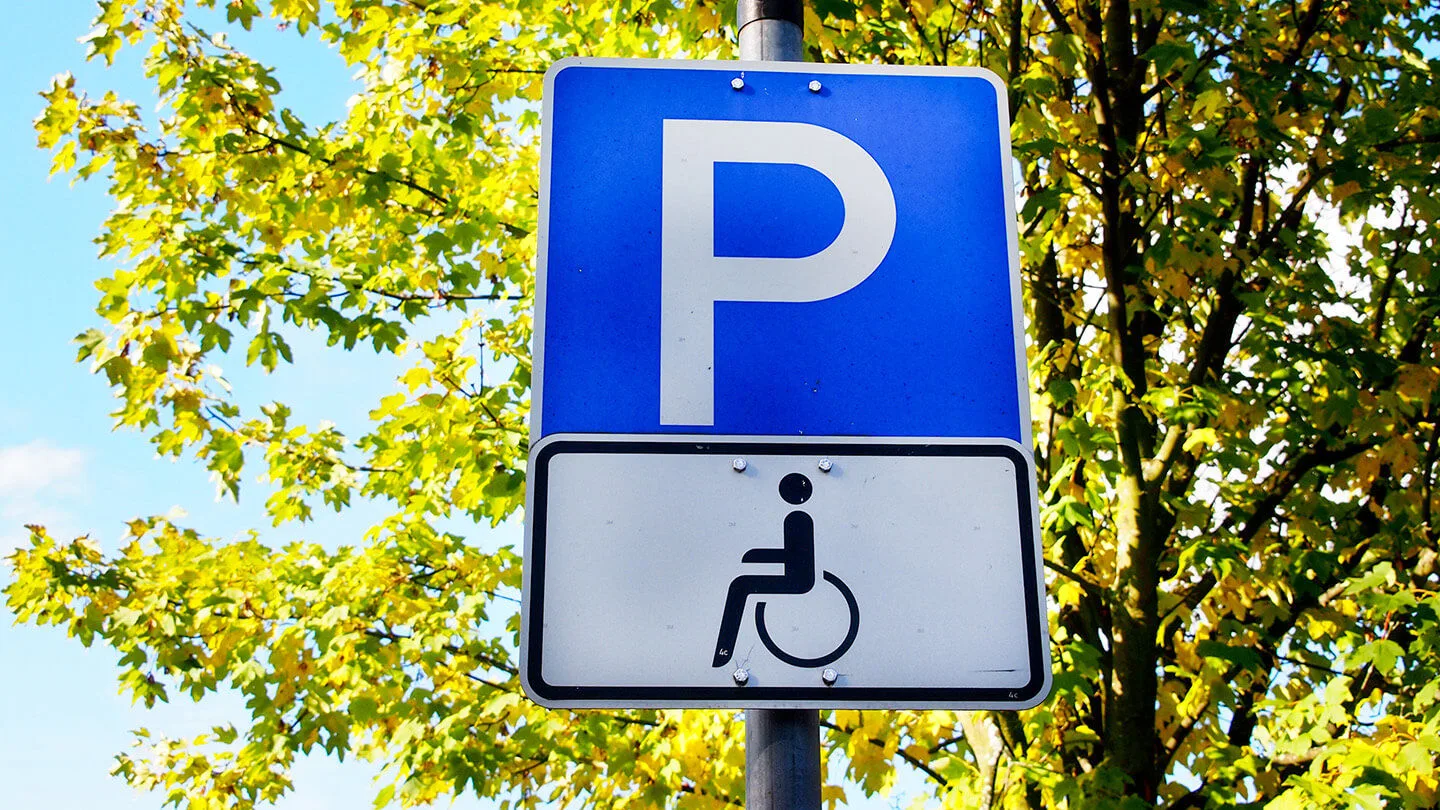 Parkplatzschild