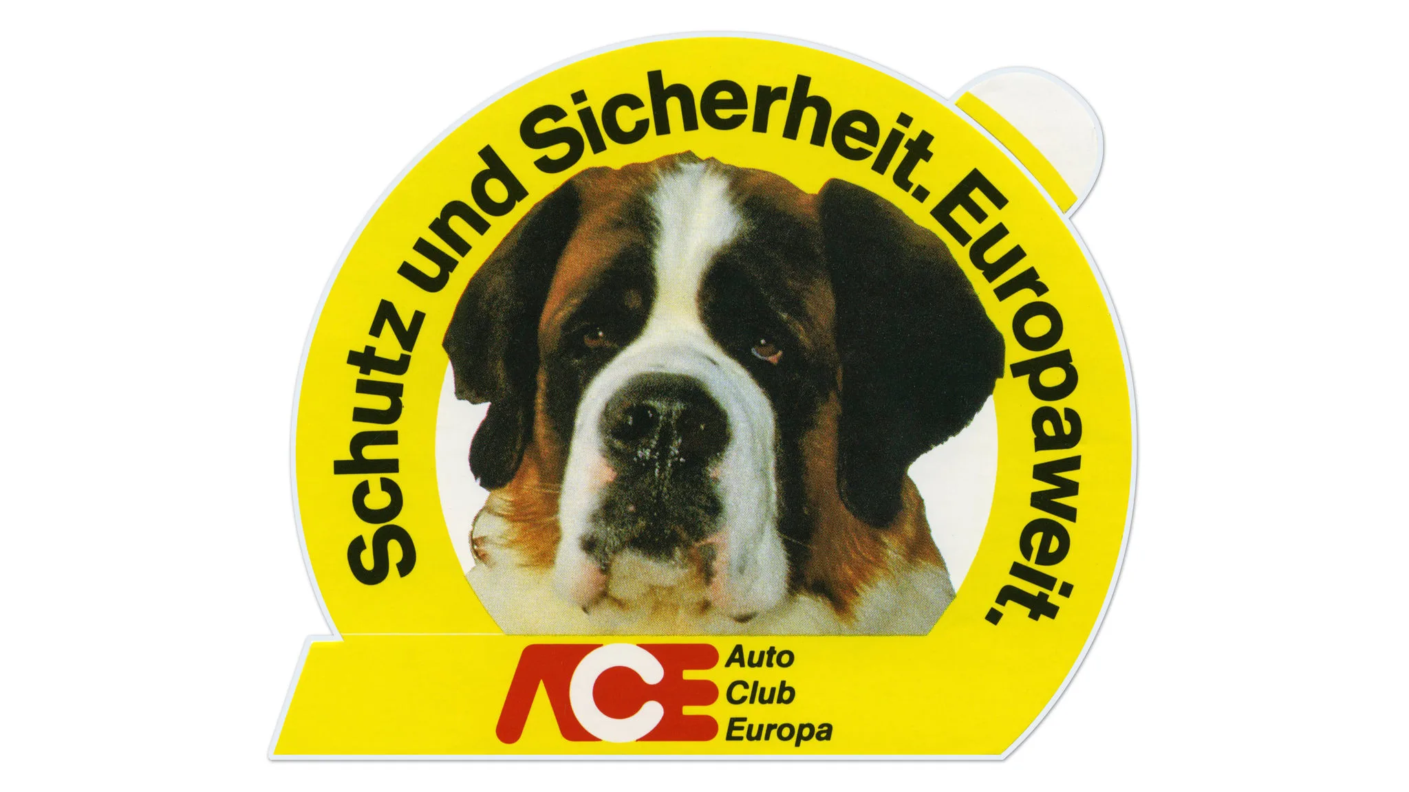Aufkleber des ACE Bernhardiner 