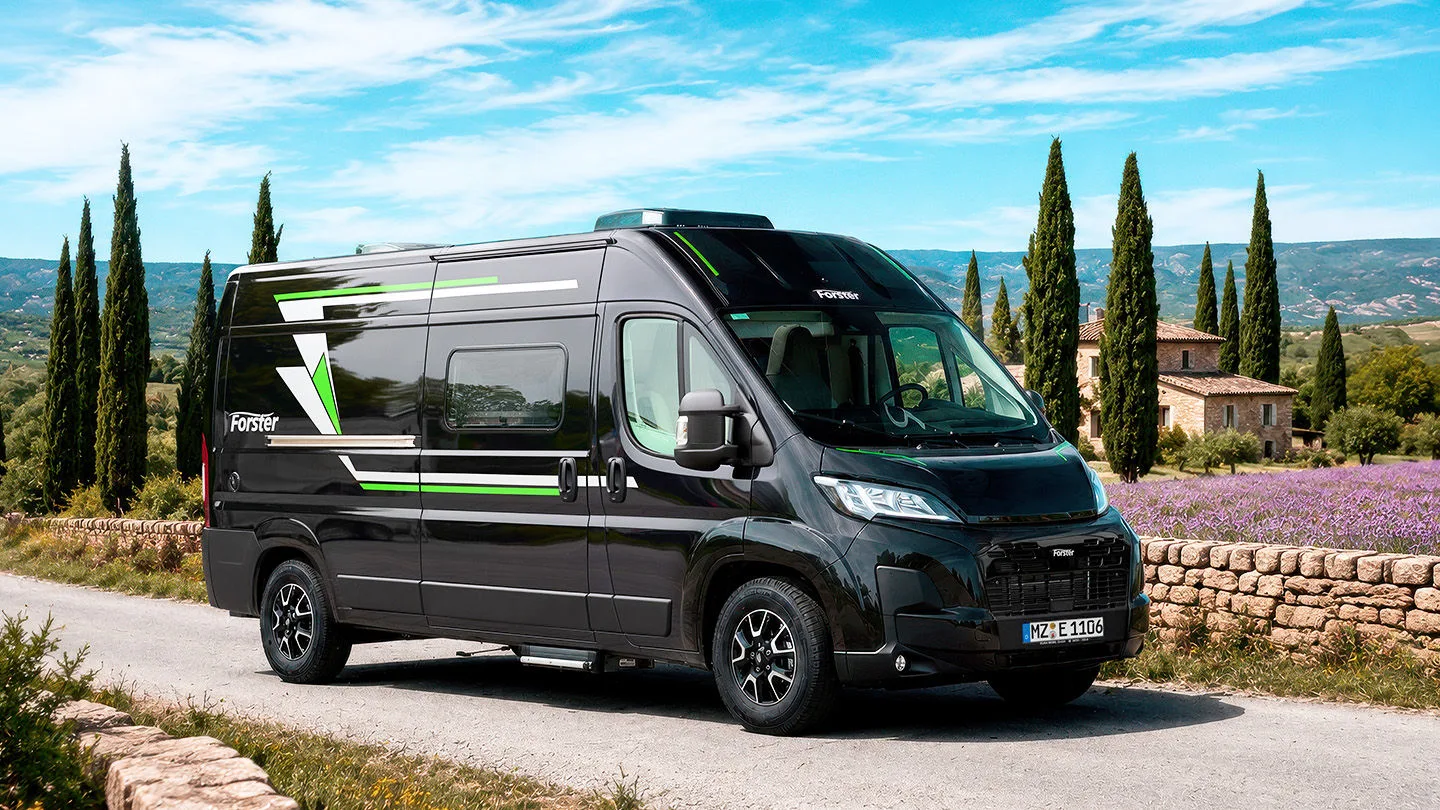 Campervan in der Provence