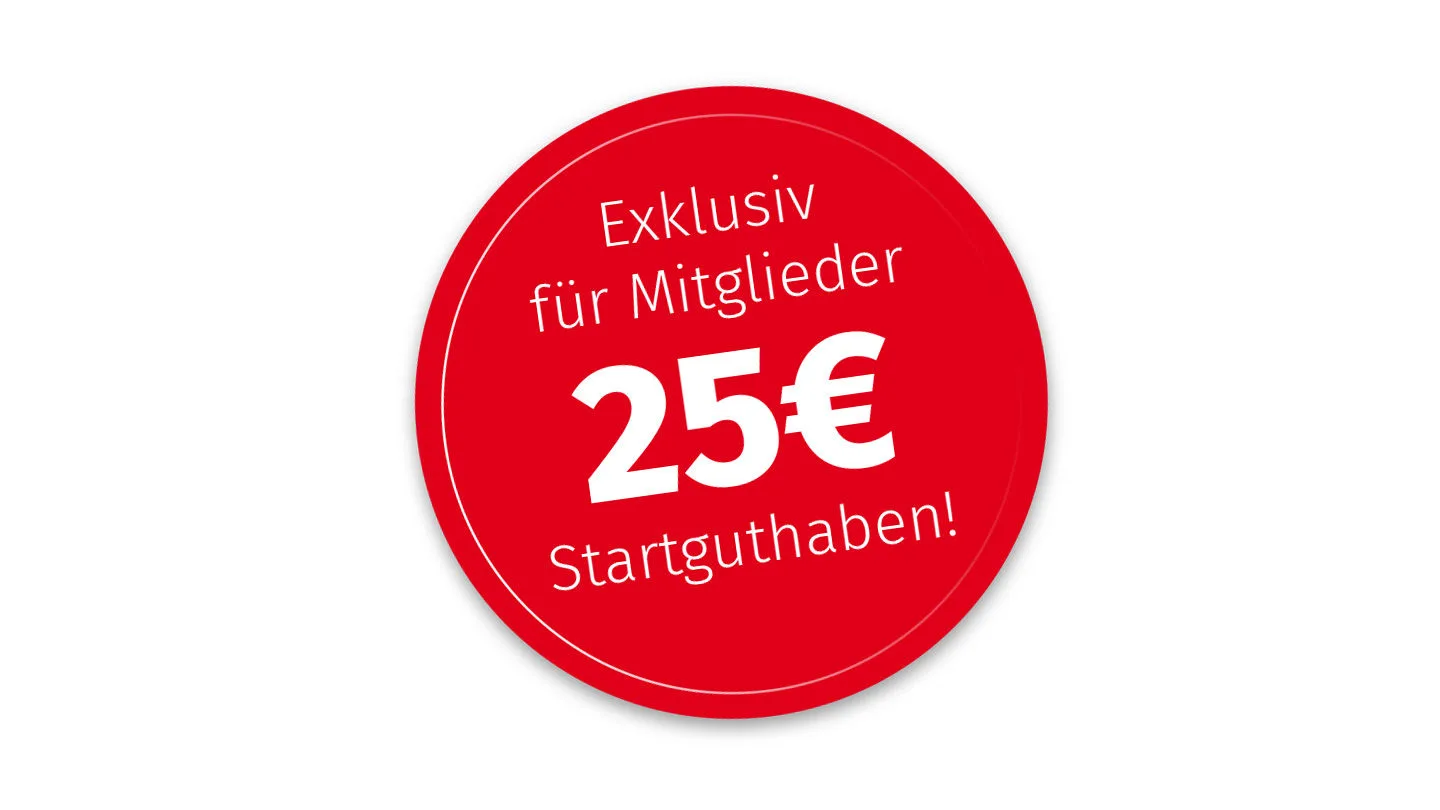 Vorteile Kreditkarte 25 Euro Startguthaben