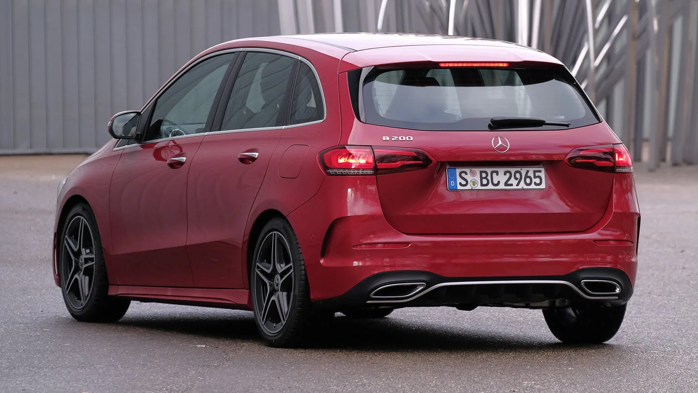 Mercedes-Benz B 200 Sports Tourer Hackansicht