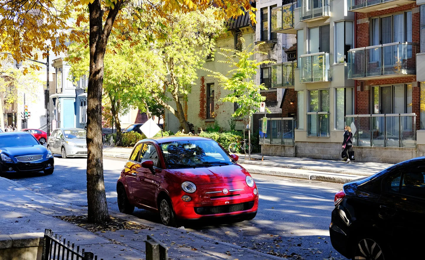 Parken im Schatten