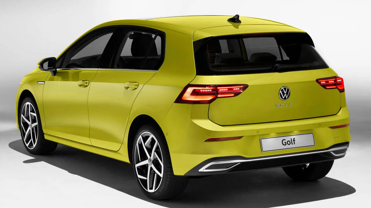 VW Golf 8 Heckansicht