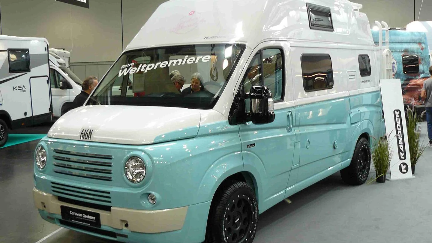 Grebner Campervan im Retro-Stil