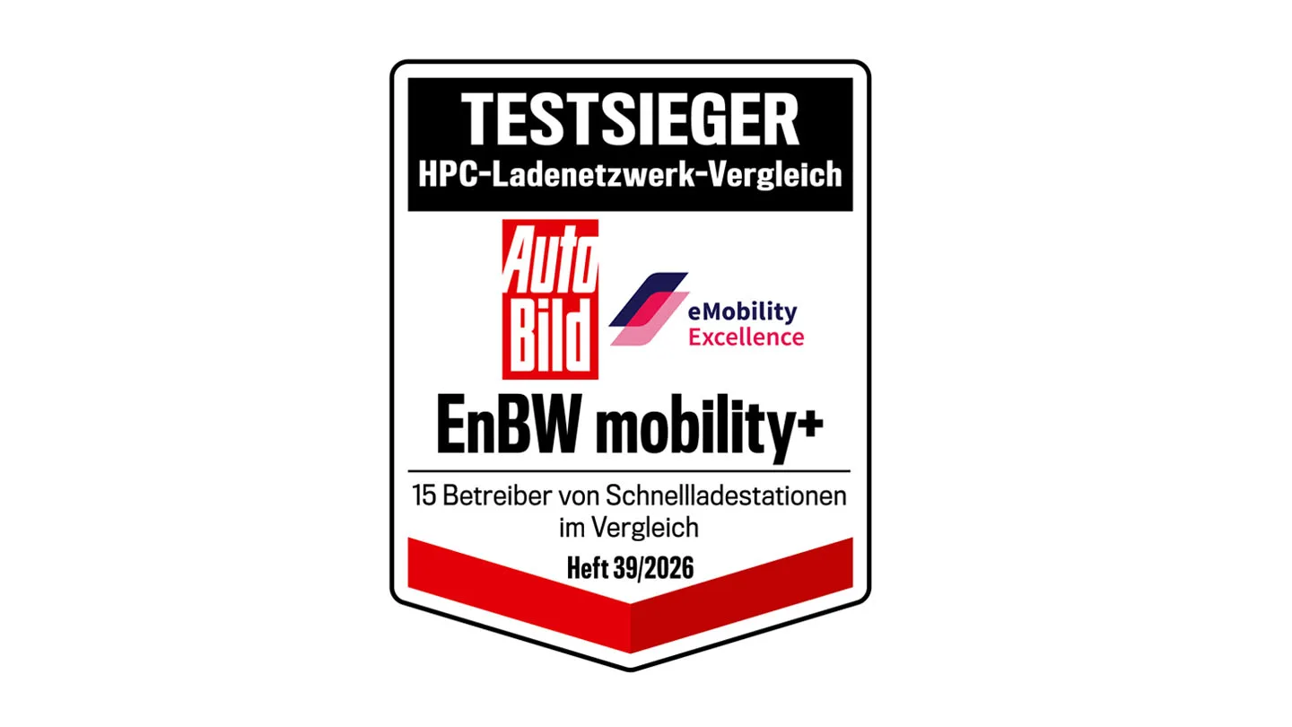 Testsieger HPX-Ladenetzwerk-Vergleich EnBW mobility+