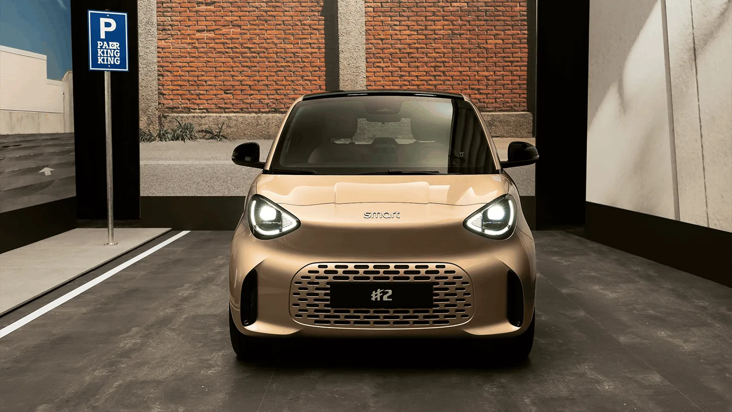 Der Smart #2 von Vorne.