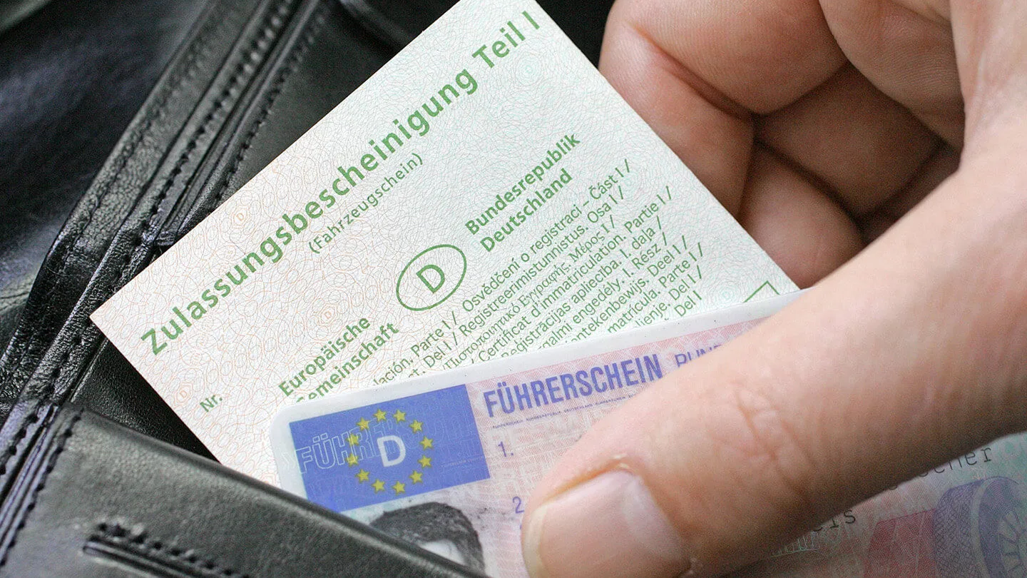 Zulassungsbescheinigung