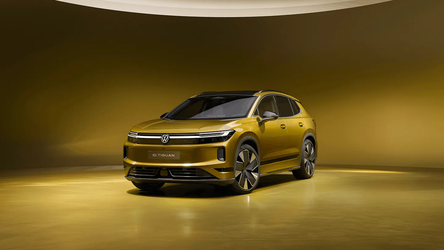 Der VW ID. Tiguan vom vorne