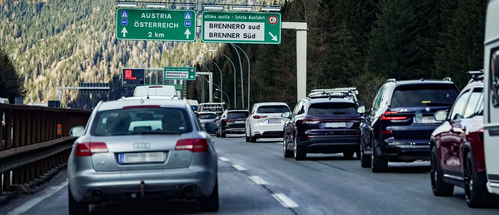 Stau am Brenner