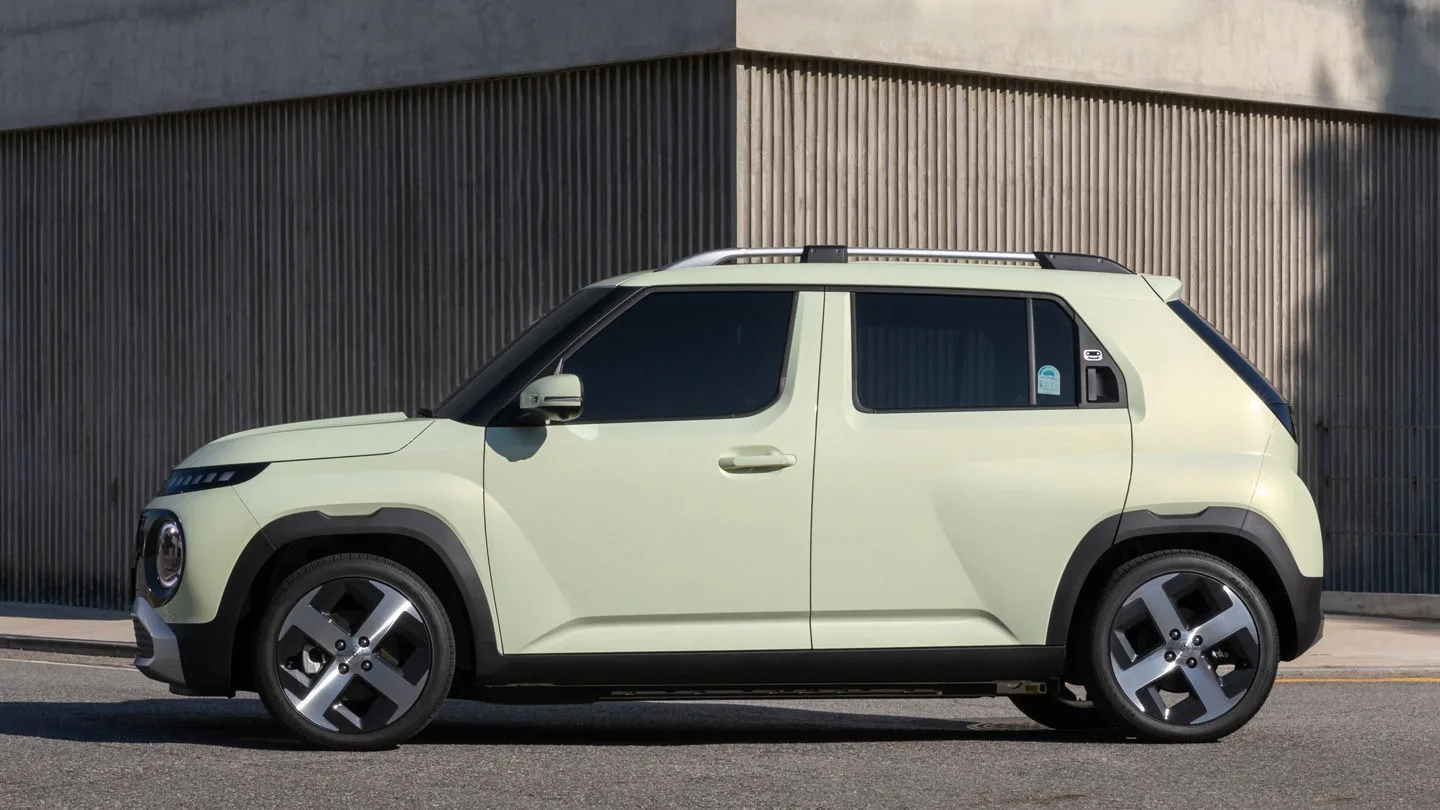 Hyundai Inster Seitenansicht