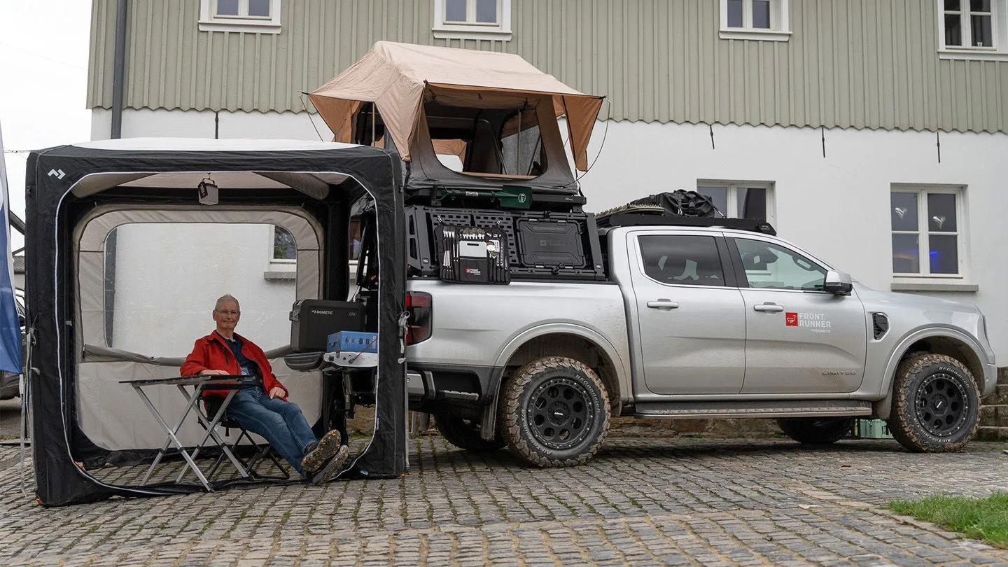 Ford Ranger mit Dachzelt 