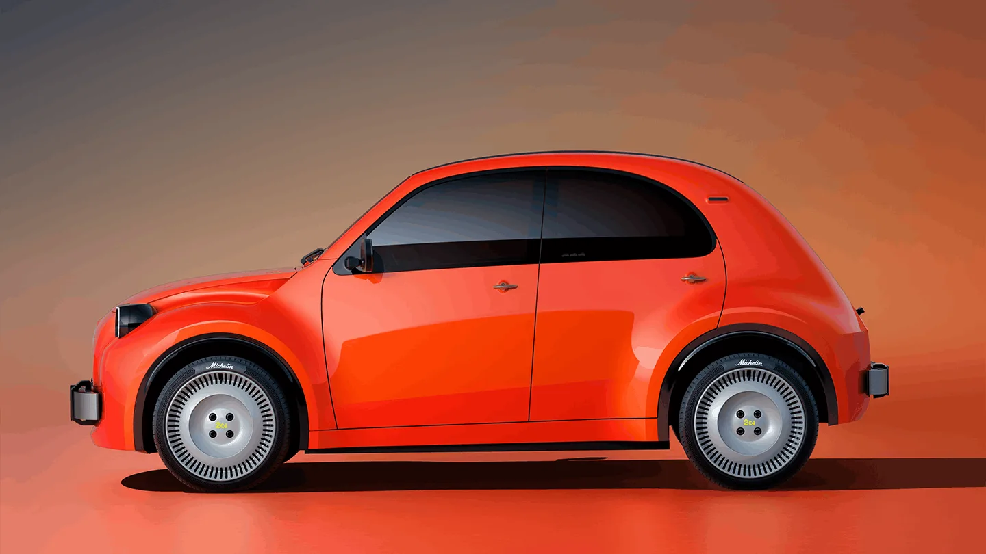 Die Studie der elektrischen Ente 2CV Concept