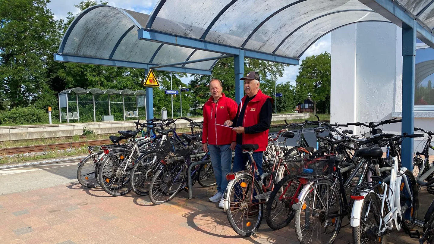 Fahrradabstell-Check bei Regensburg