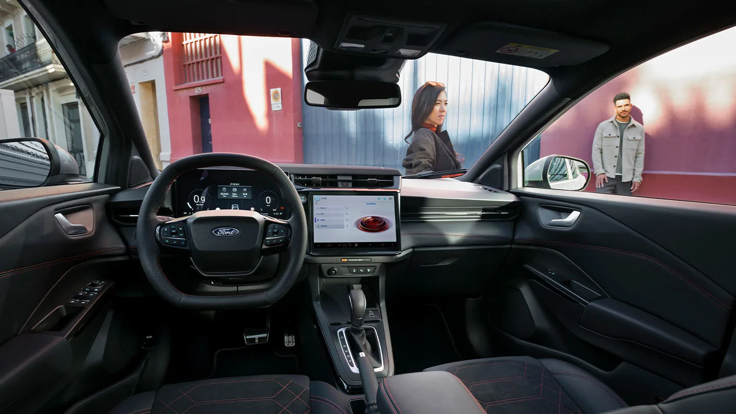 Das Cockpit des Ford Puma