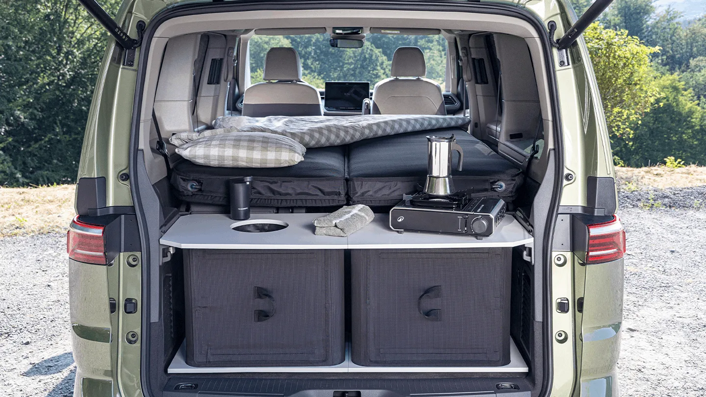 VW California mit Camping-Küche