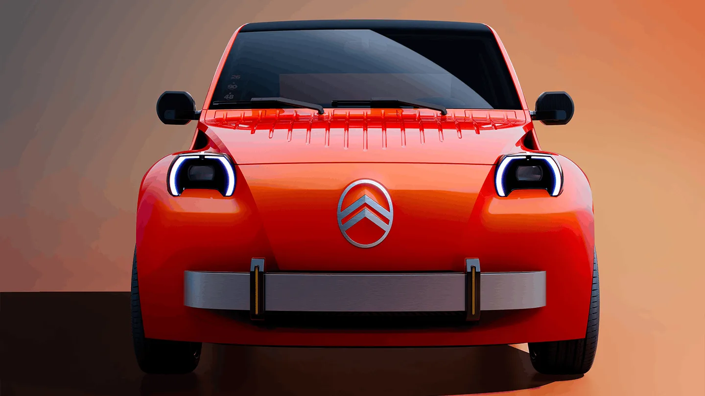 Die Studie der elektrischen Ente 2CV Concept