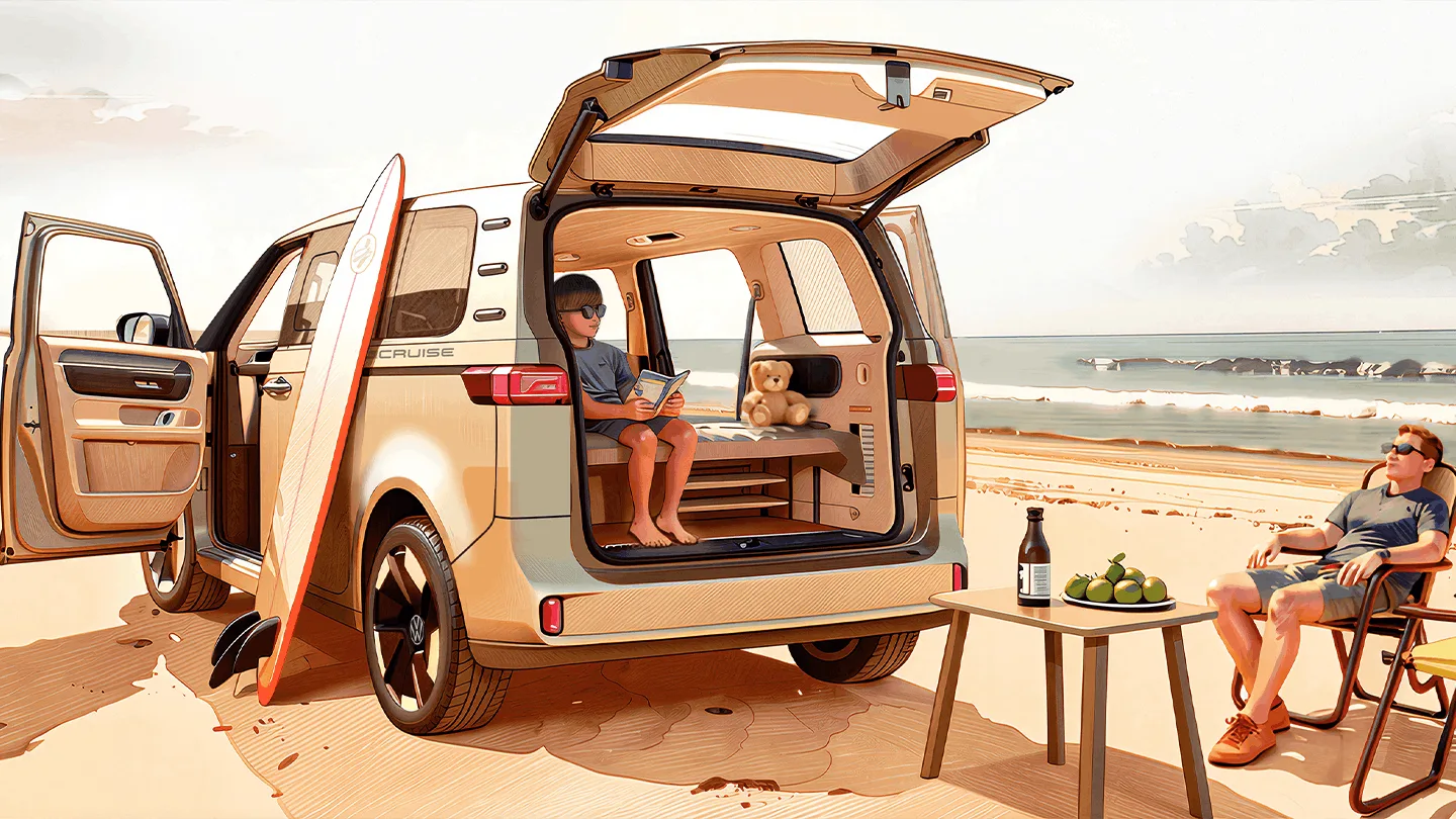 Der neue Volkswagen ID. California Cruise.