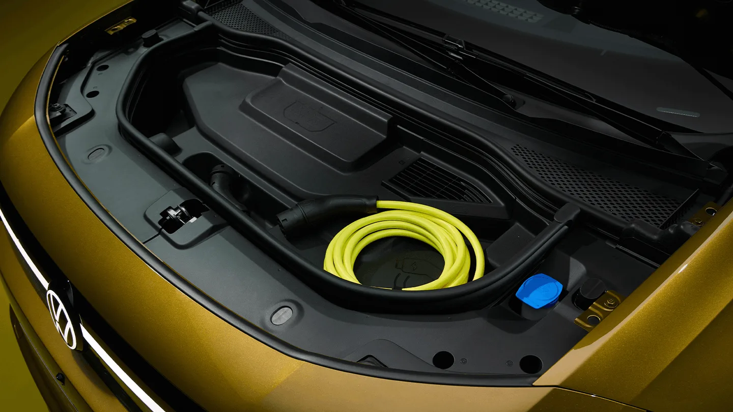 Der Frunk des VW ID. Tiguan
