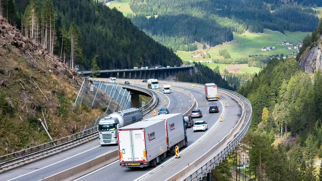 Luegbrücke in Österreich