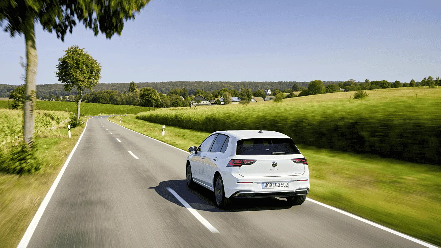 VW Golf 8 HEckansicht