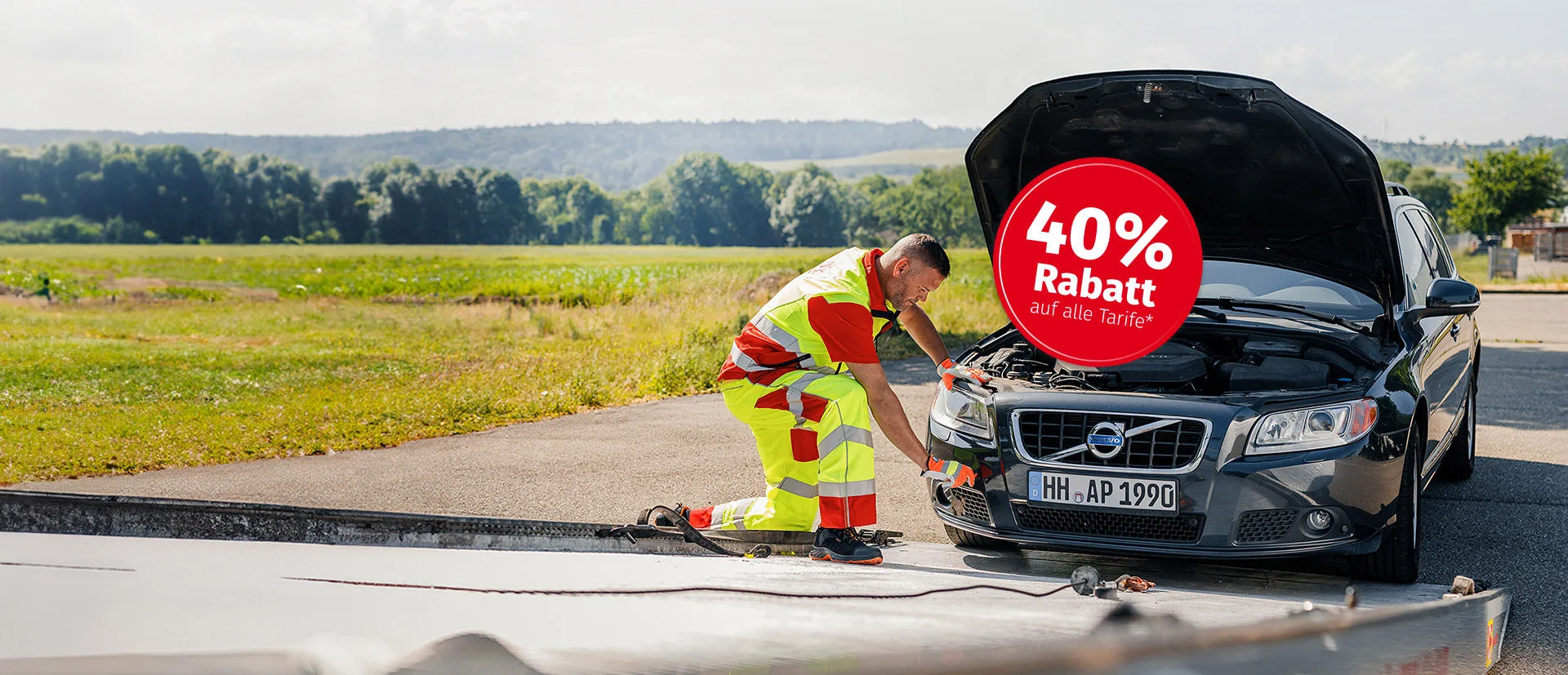 ACE Abschlepper in der Stadt