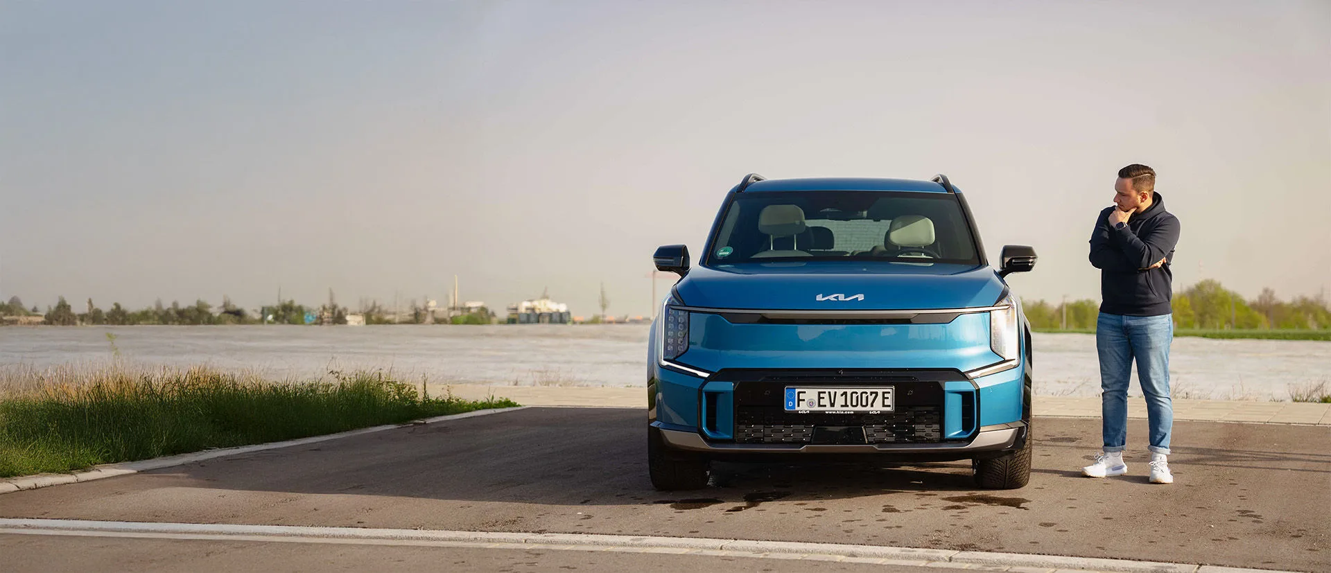 Kia Ev9 mit Jonas Thoss